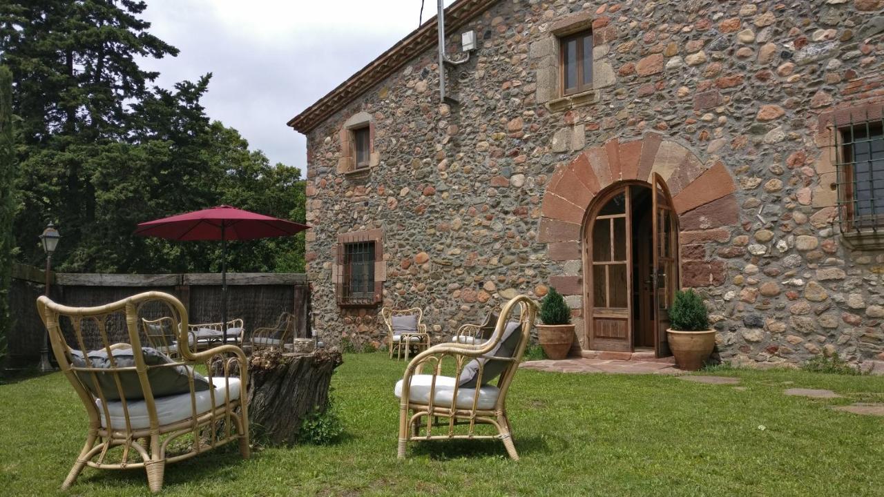 Masia Can Bachs Sant Pere de Vilamajor Eksteriør bilde