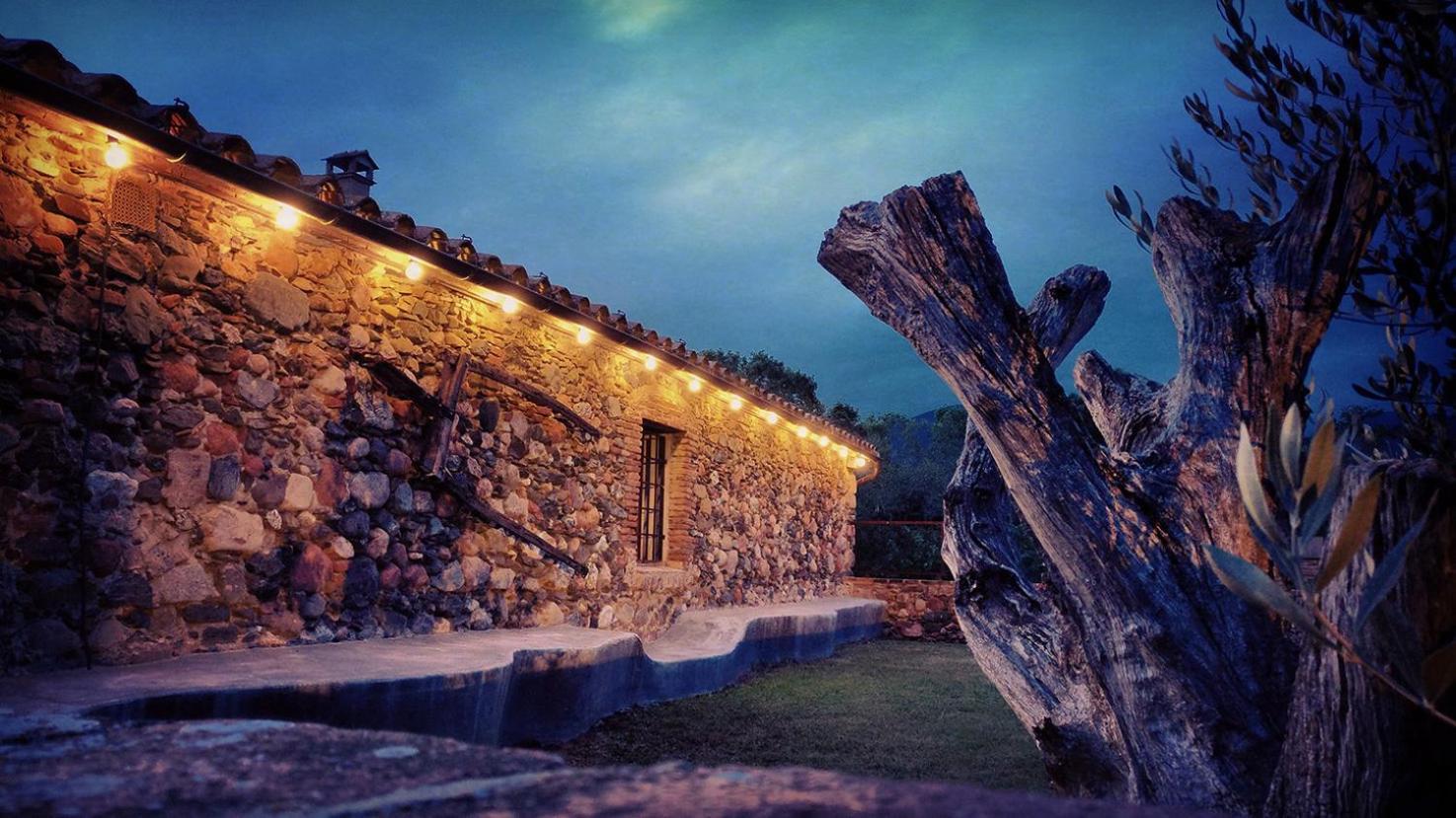 Masia Can Bachs Sant Pere de Vilamajor Eksteriør bilde